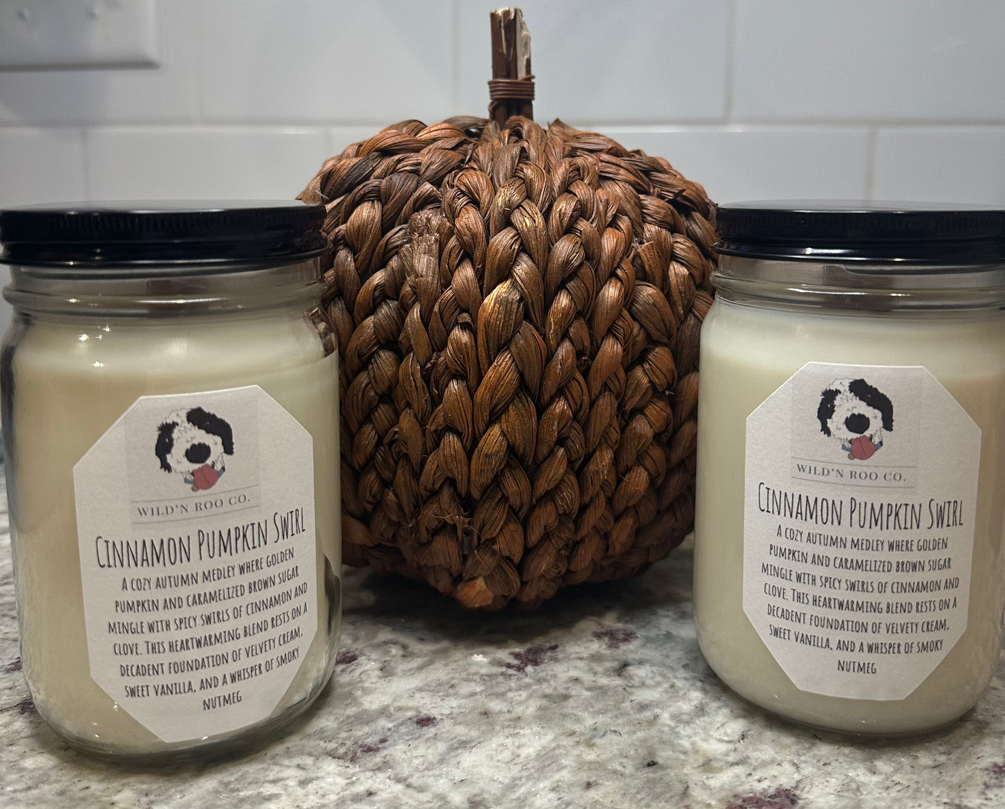 Cinnamon Pumpkin Swirl Candle 120z