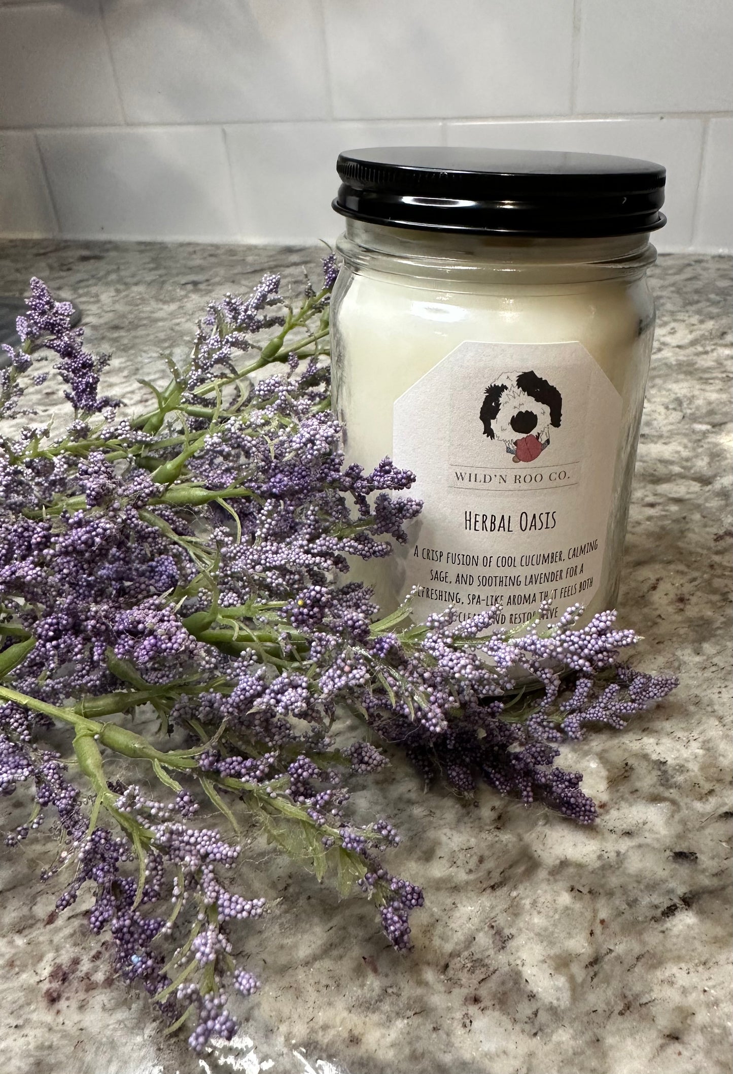 Herbal Oasis Candle 12oz