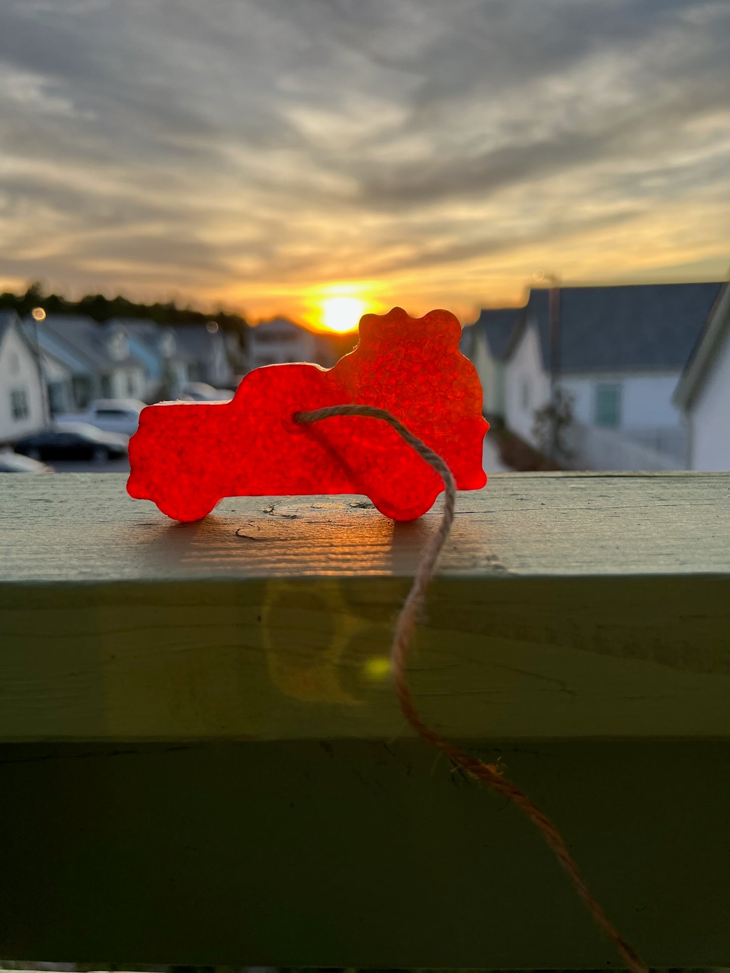 Red Pumpkin Truck