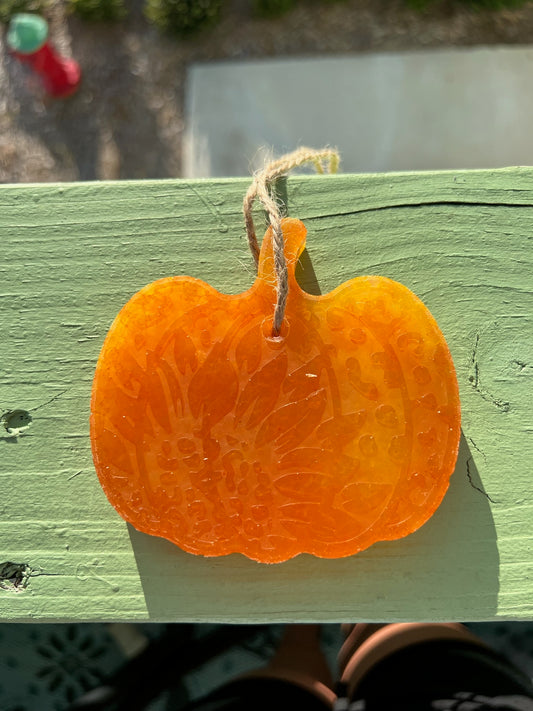 Orange and Yellow Pumpkin