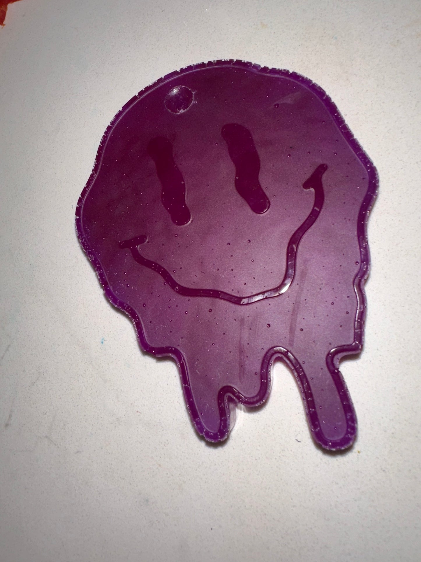 Purple smiley