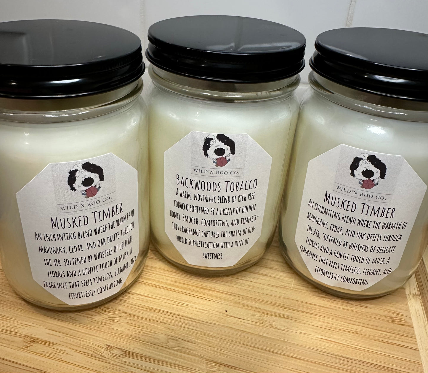 Backwoods Tobacco Candle 12oz