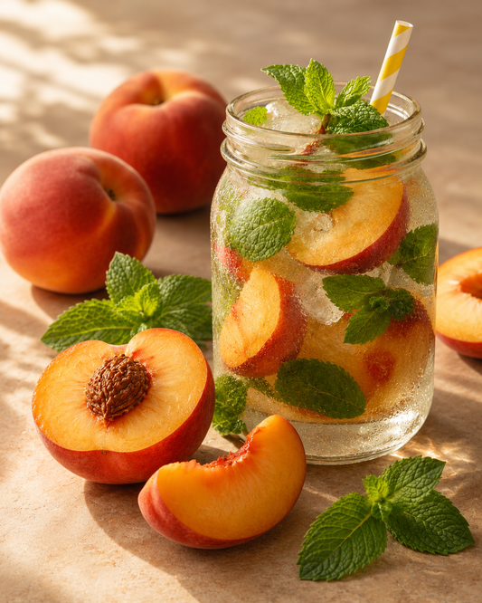 Minted Peach 12oz Candle
